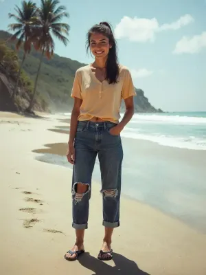Tropical Dawn Jeans